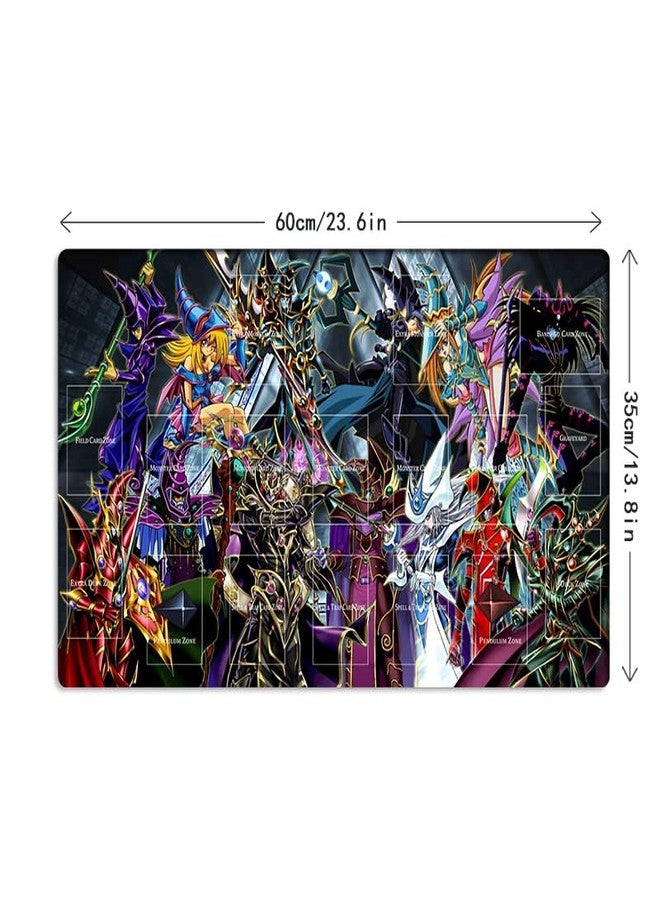 Mlikemat New Mlikemat Playmat Dark Magician CCG TCG OCG Trading Card Game Mat + Free Bag - Image 3